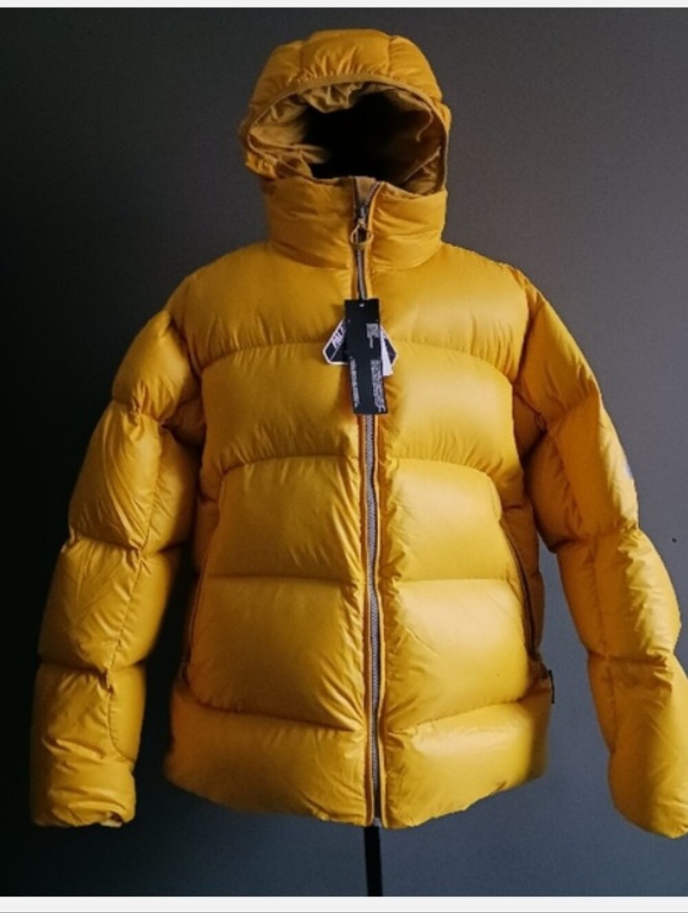 NWT Palace Pertex Opaque  Yellow Puffer Jacket Size XL